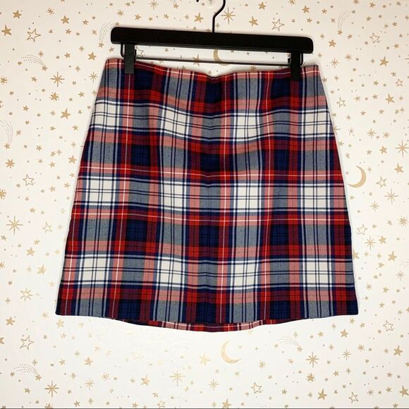 Vineyard Vines Wool Plaid Skirt, Women’s Size 6 - Picture 3 of 13